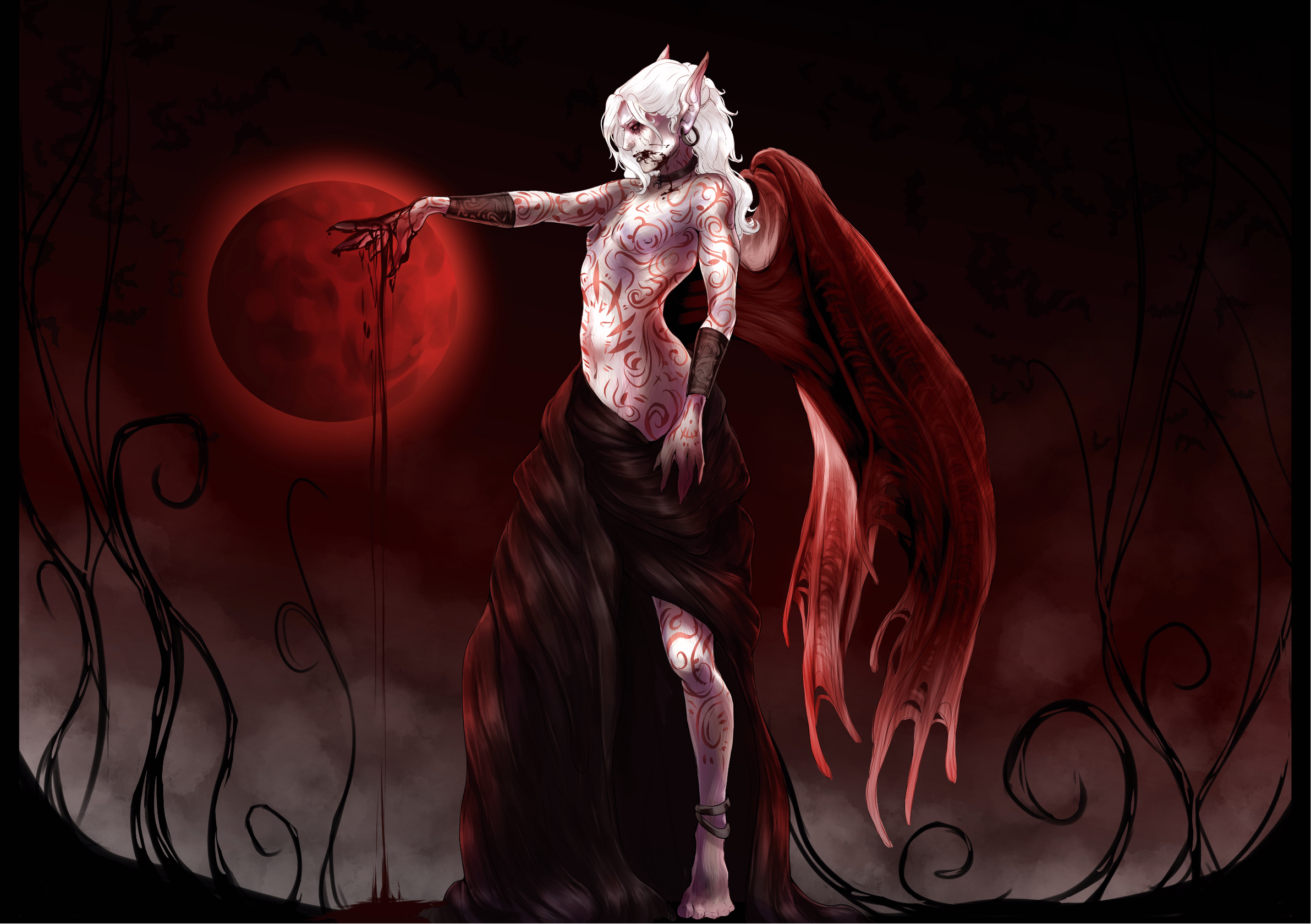 Red Moon Artwork