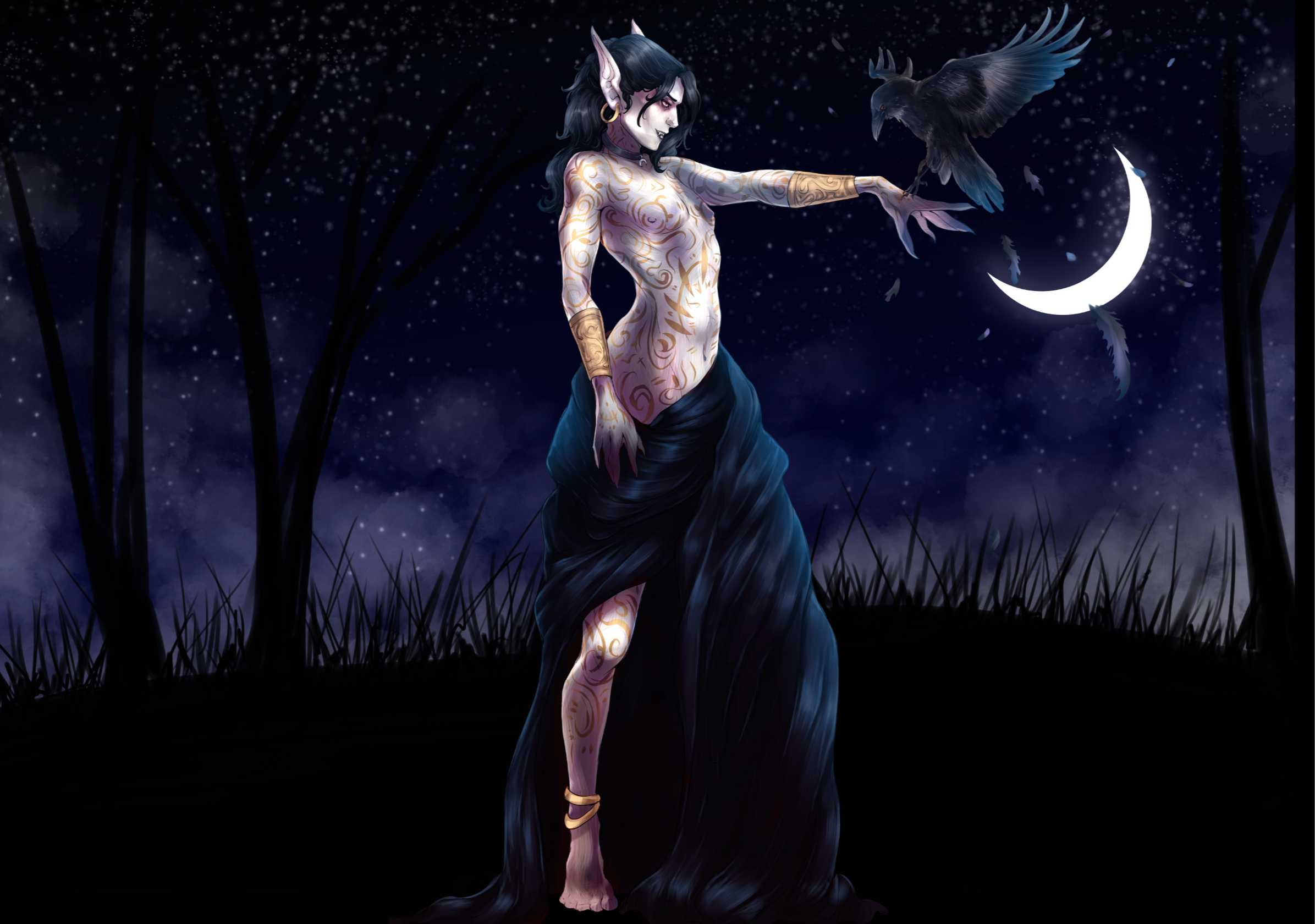 Blue Moon Artwork