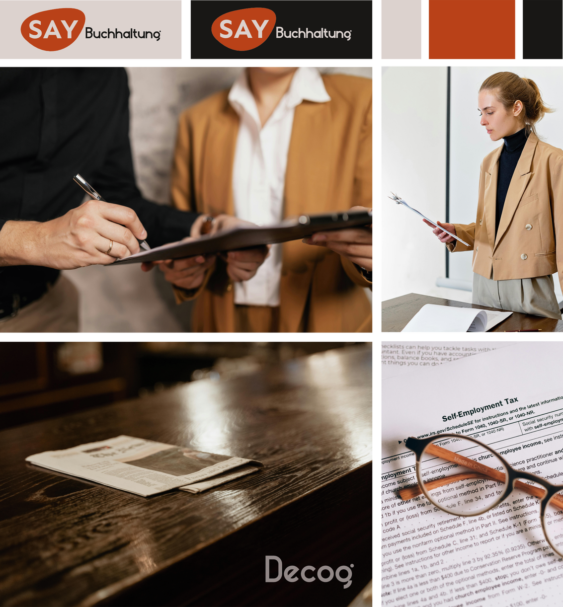 Branding for SAY Buchhaltung