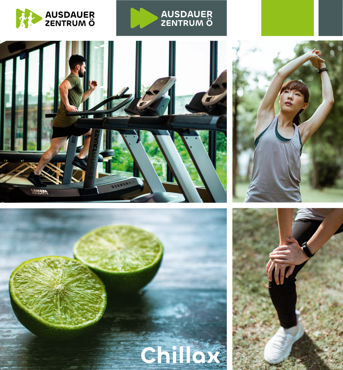 Ausdauerzentrum Österreich Branding