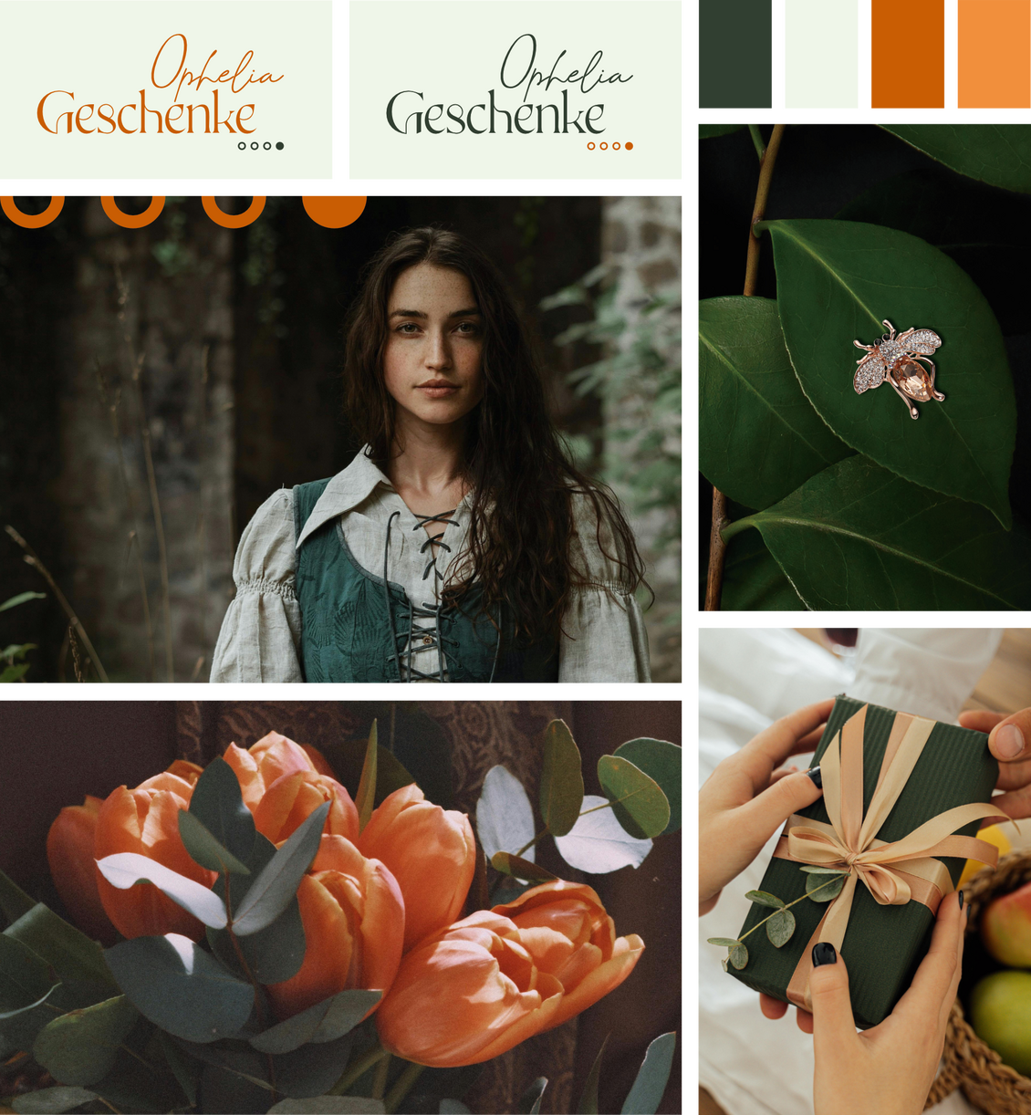 Branding for Ophelia Geschenke