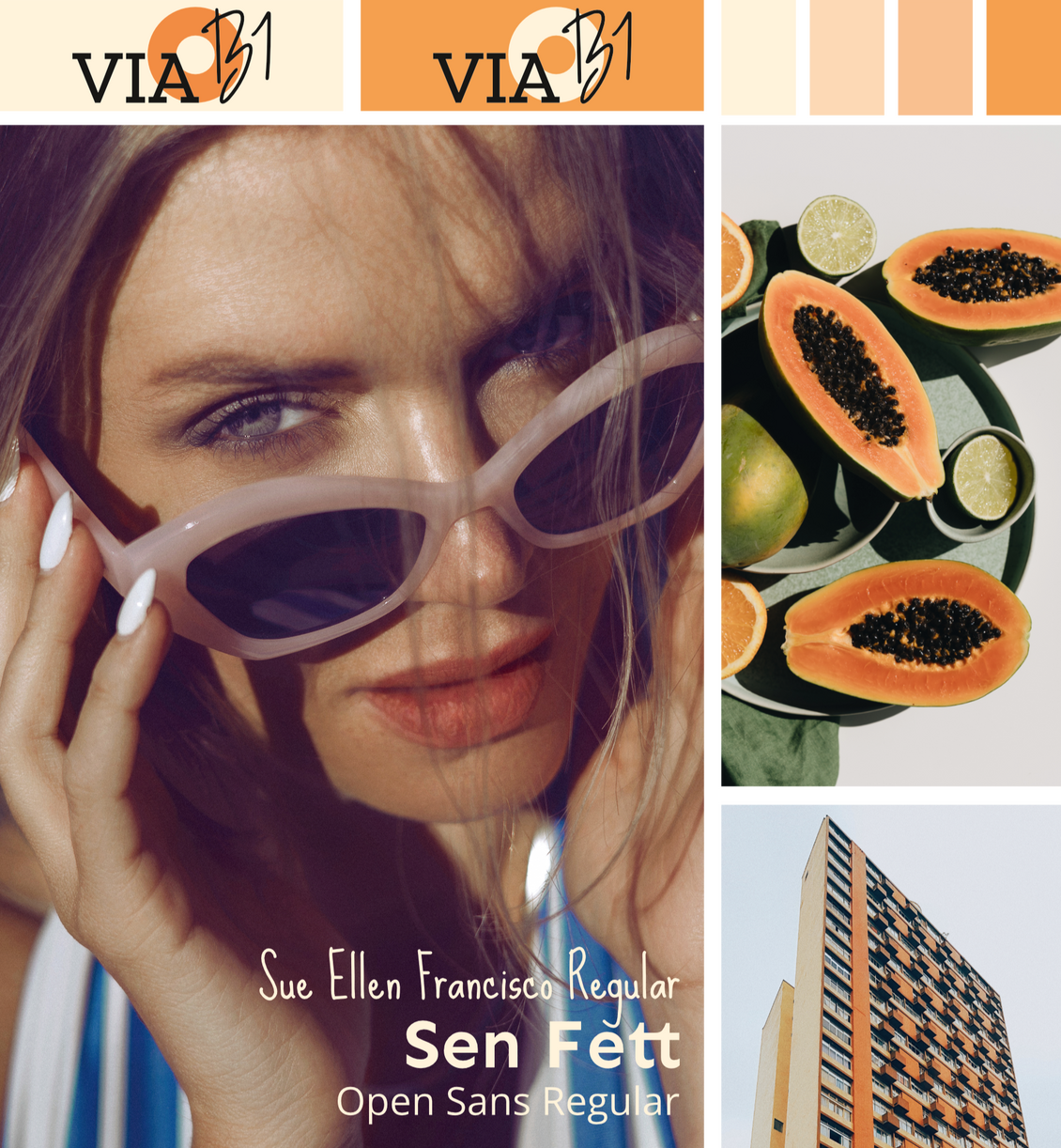 "VIAB1" Marchtrenk City Magazine Branding